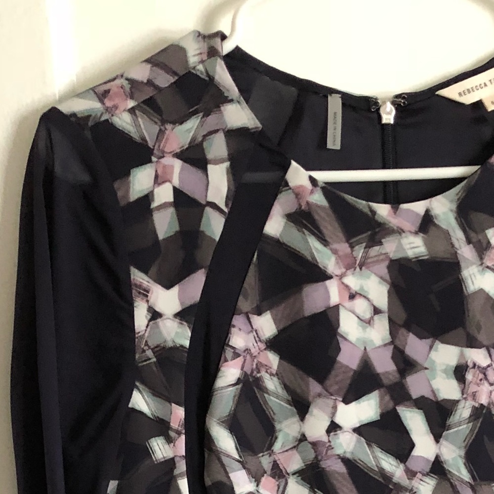 Rebecca Taylor Multicolor Print dress
